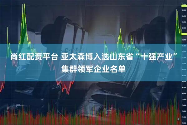 尚红配资平台 亚太森博入选山东省“十强产业”集群领军企业名单