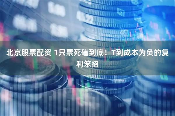 北京股票配资 1只票死磕到底！T到成本为负的复利笨招